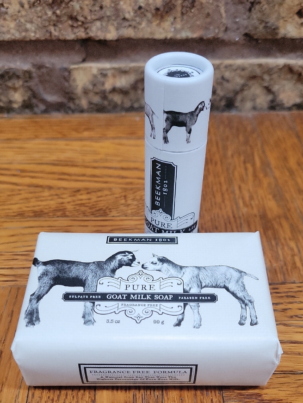 Beekman 1802 Pure Goat Milk Soap & Lip Balm Fragrance Free New